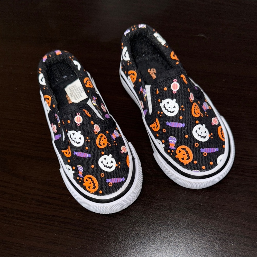 Halloween Themed Slip-On Shoes